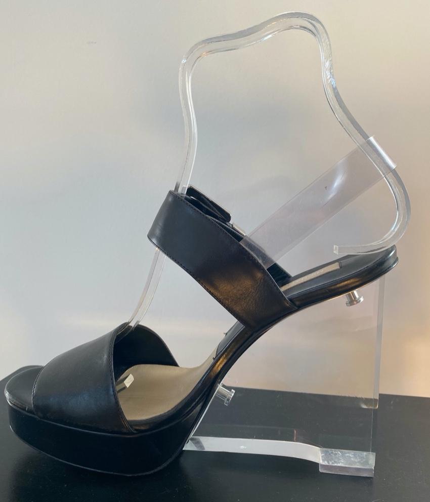 Michael Michael Kors Lana Clear-Wedge Sandals