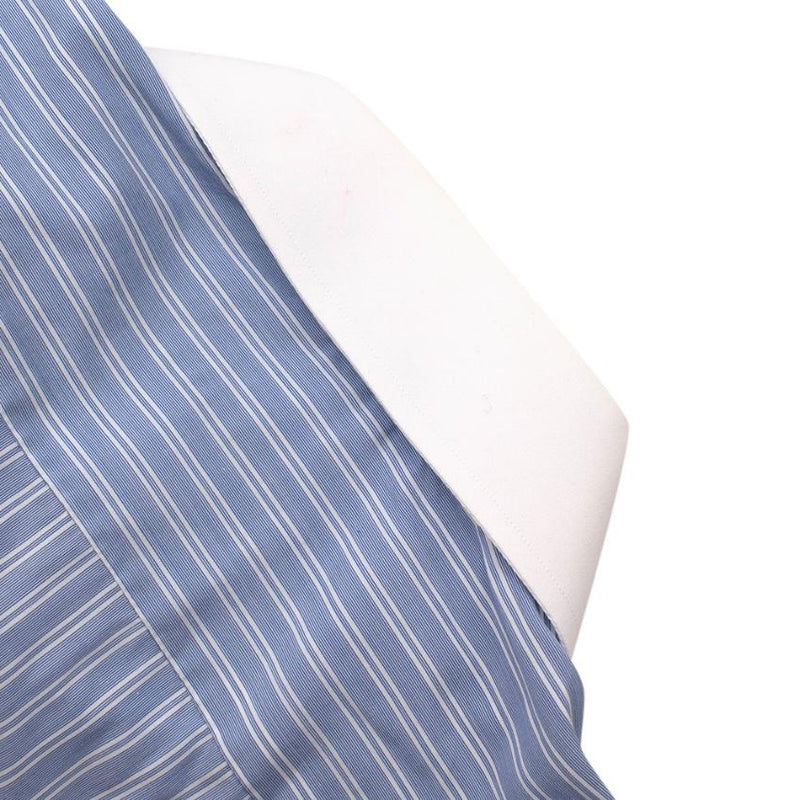 Emanuele Maffeis Blue Cotton Long Sleeve Tailored Shirt