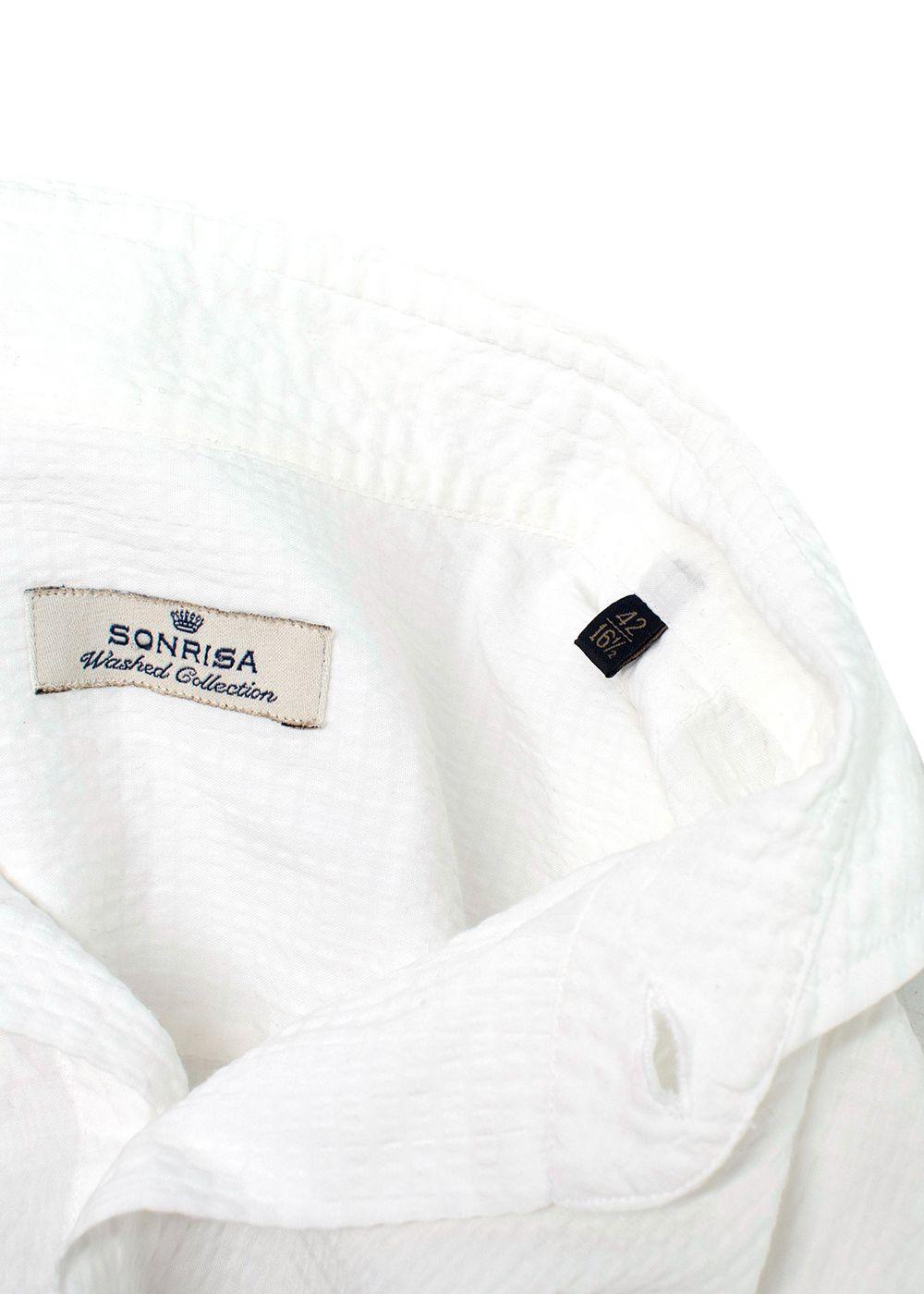 Sonrisa White Lapritouch Shirt