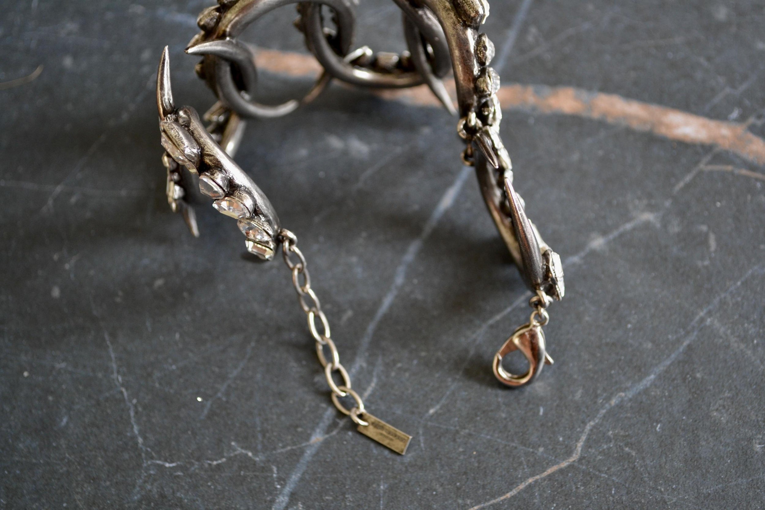 Saint Laurent Crystal Cuff Smoking Collection