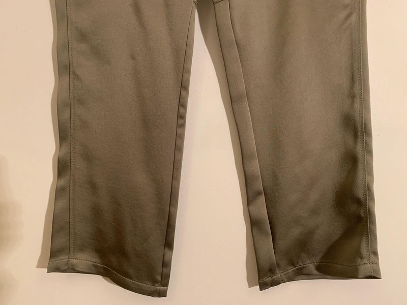 Jonathan Simkhai Olive Satin Cargo Pants