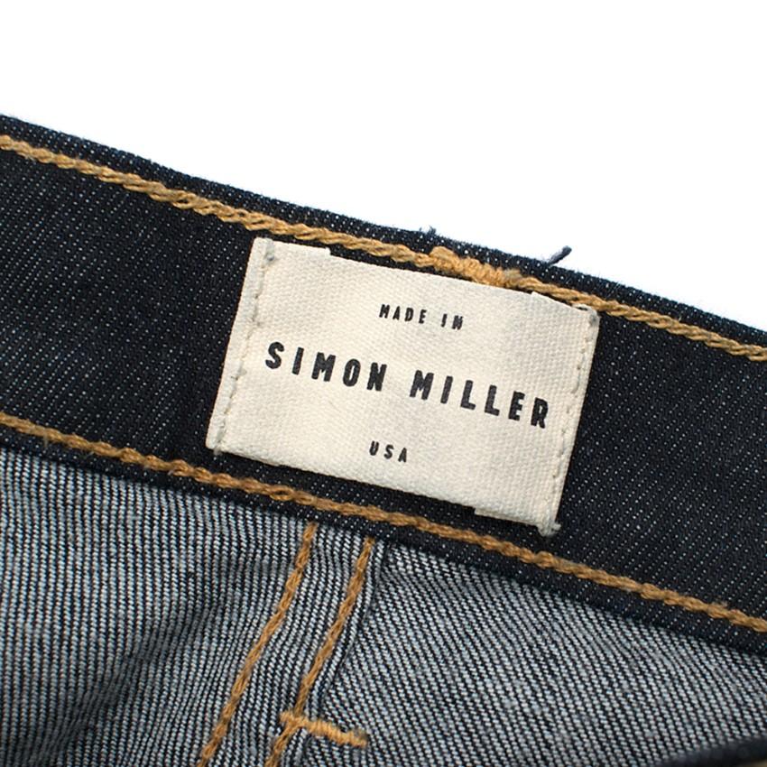 Simon Miller KNOX Dark Wash Mid-Rise Skinny Jeans