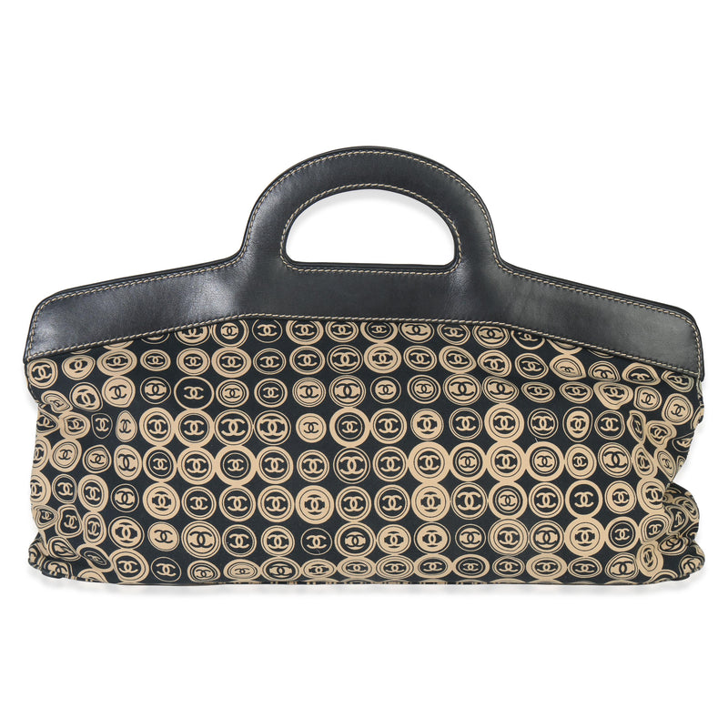 Chanel Fabric Coco  Logo Bag