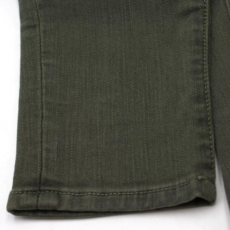 J Brand Khaki Green Roz Moto Skinny Jeans
