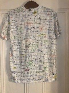 Dolce & Gabbana Kids White Algebra Print T-Shirt