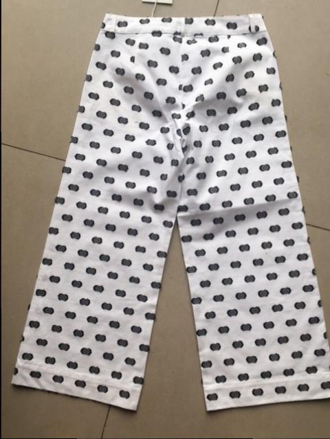 John Galliano Kids Girls Spotted Wide Leg Pants Age 12 years