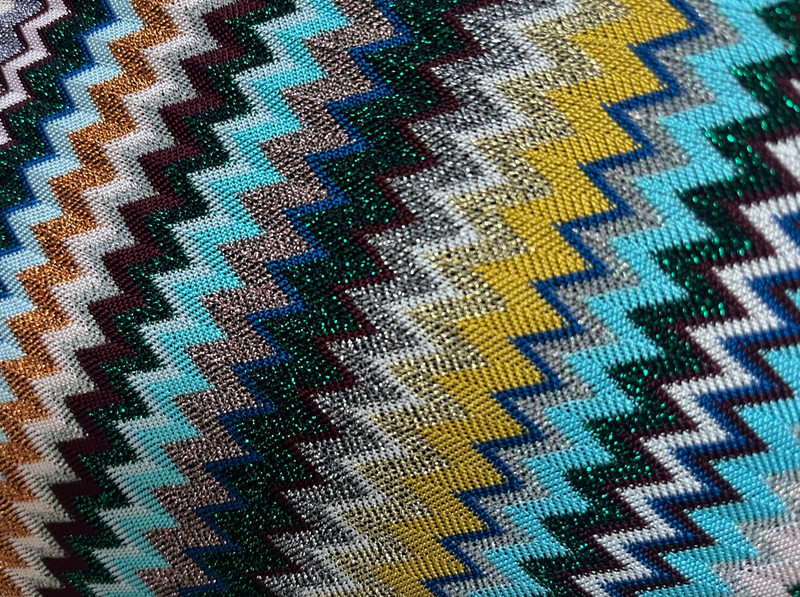 Missoni Multicolour Metallic Mini Dress