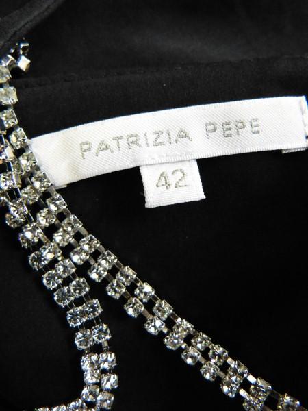 PATRIZIA PEPE Short Assymetrical Camisole Dress with Swarov