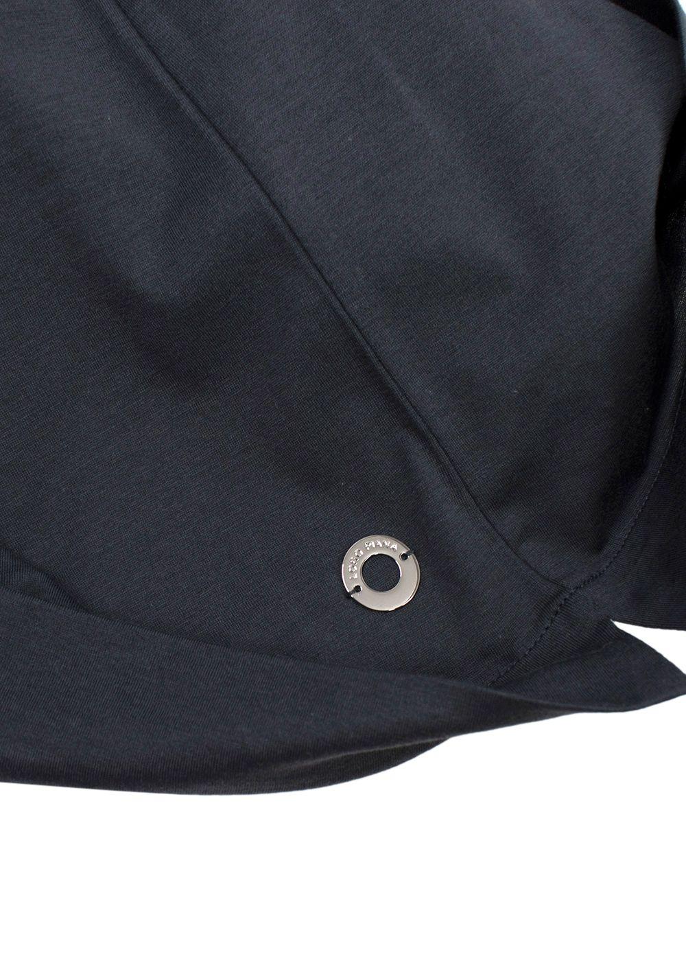 Loro Piana Charcoal Grey Cotton T-Shirt
