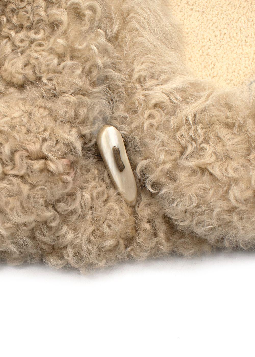 Dolce and Gabbana Fox Fur and Shearling Gilet