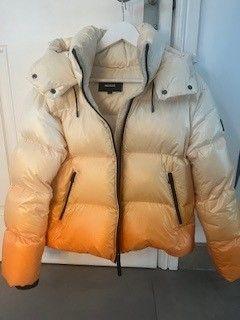 Mackage Orange Ombre Evie Puffer Coat