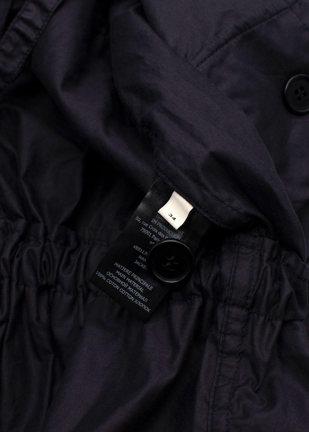 Isabel Marant Navy 'Nancy' Cotton Sports Jacket