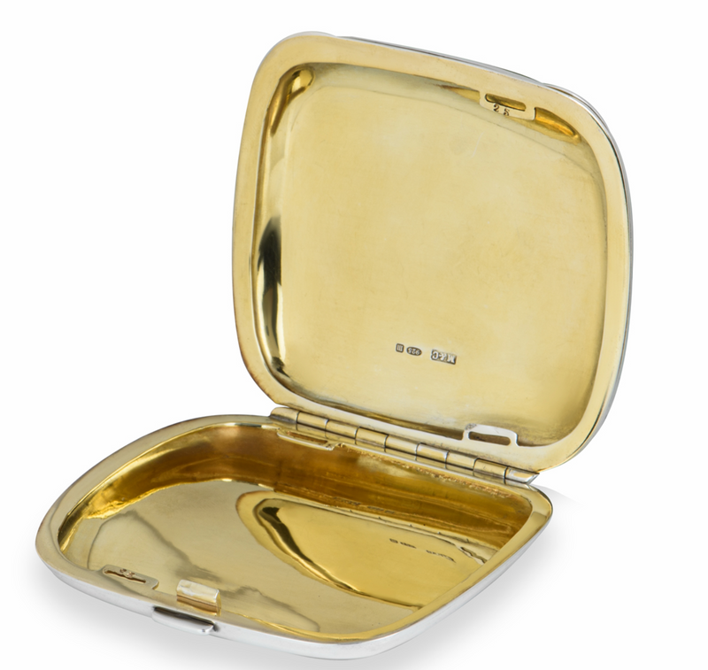 Sterling Silver Antique Cigarette Case