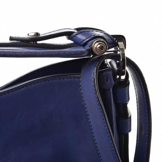 Givenchy Blue Leather Hobo Bag