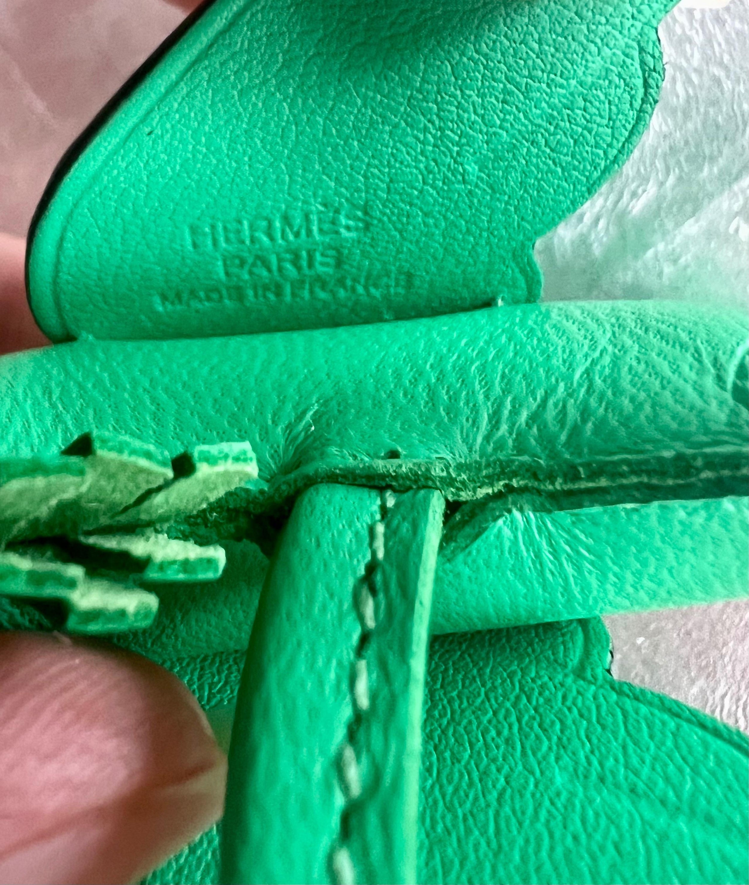 Hermes Vert Comic Rodeo Pegase Charm