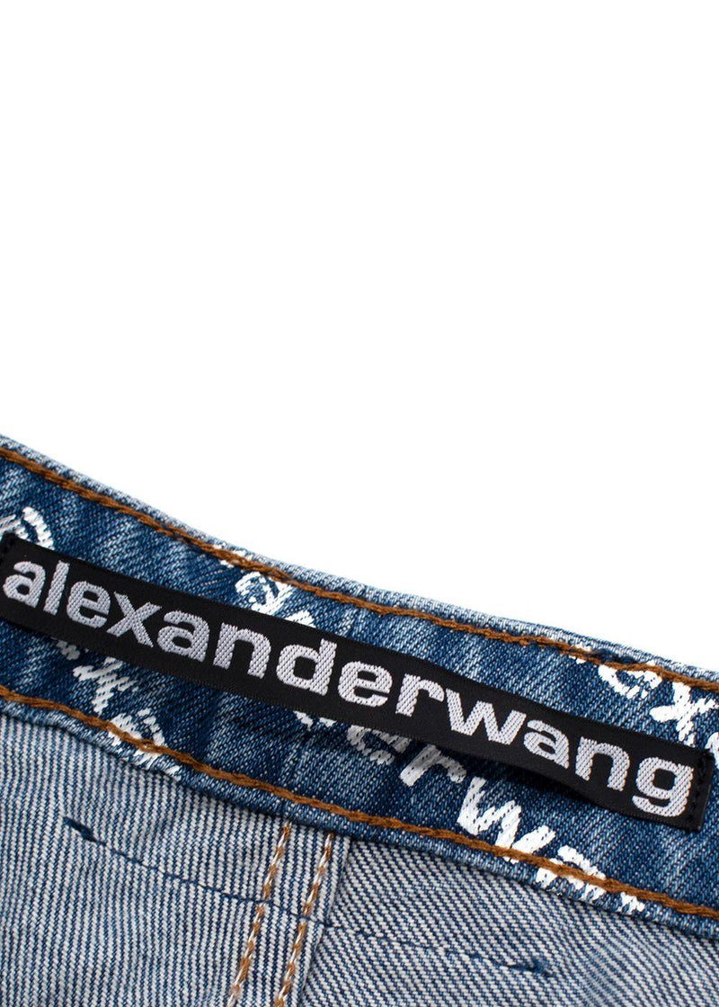 Alexander Wang Denim Printed Jeans