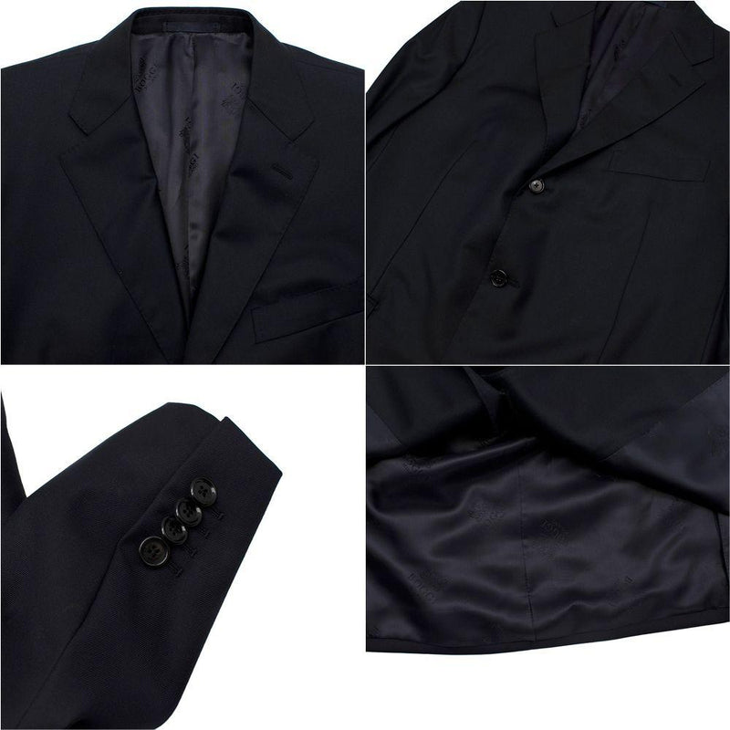 Dark Navy Fine Wool Suit