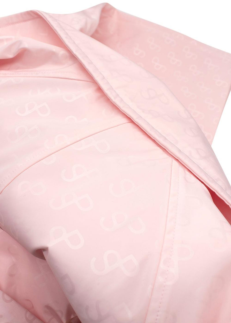 Saks Potts Pink Monogram Milan Coat