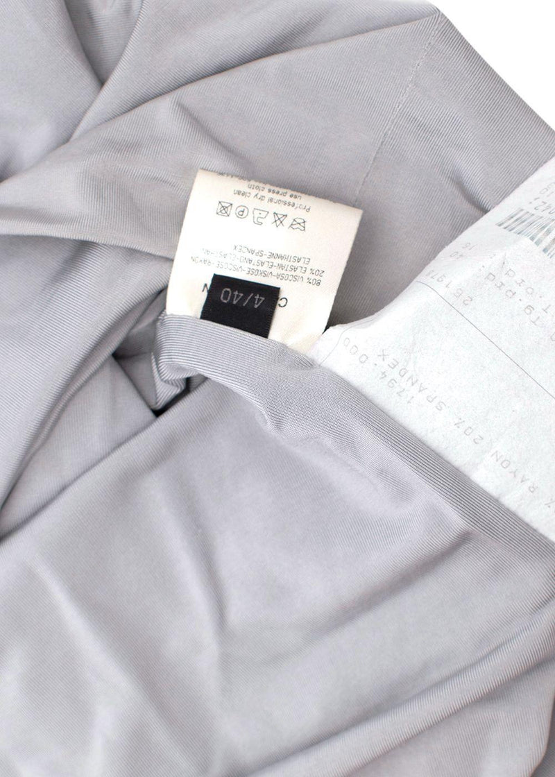 Light Grey Jersey Dress