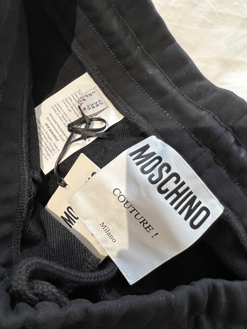 Moschino Couture Black Joggers