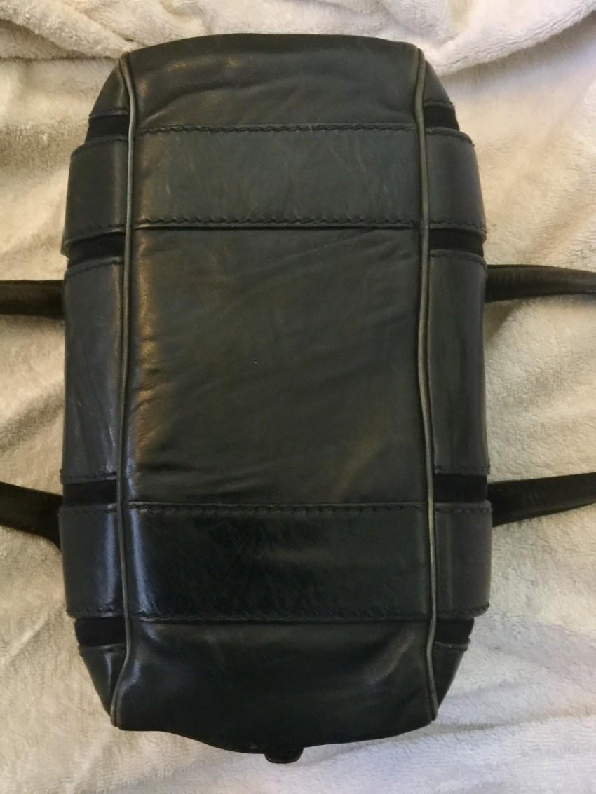Jimmy Choo Double Zip Malena Leather Handbag