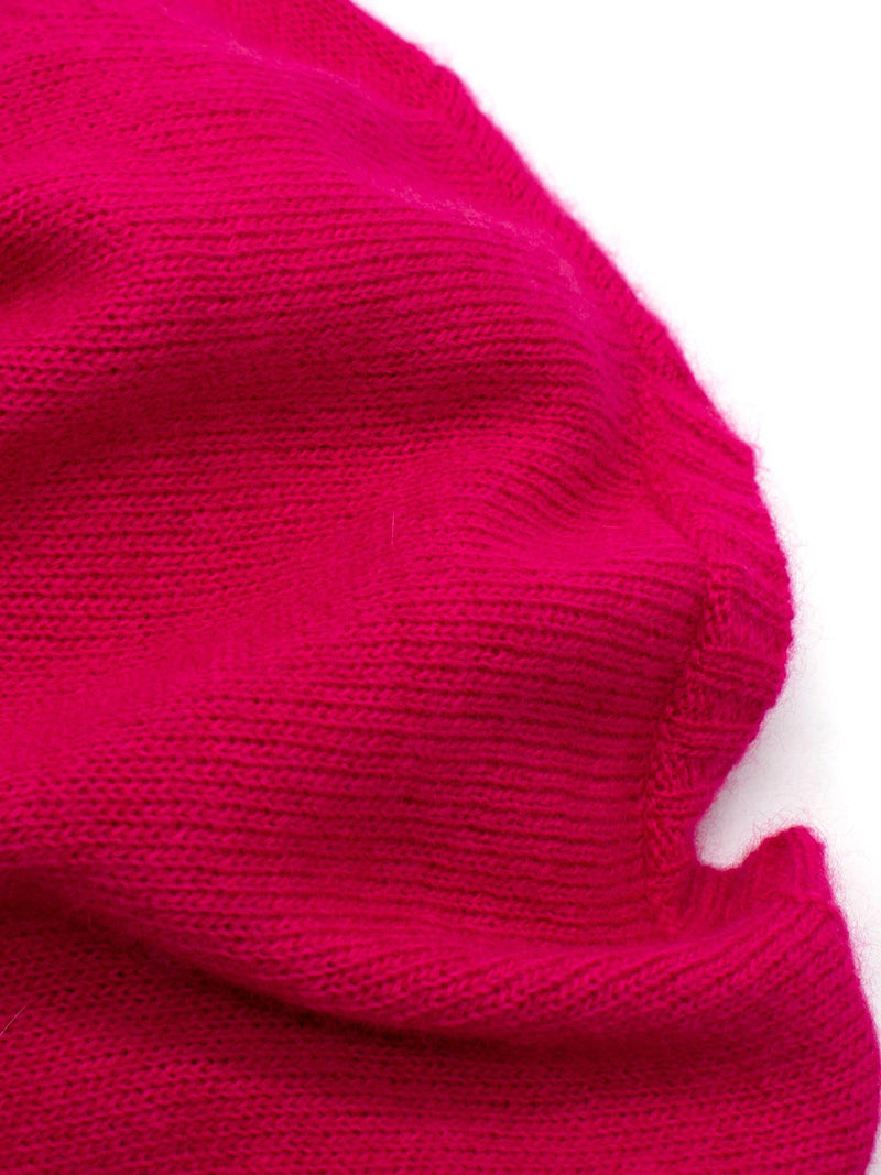 Max Mara Weekender Neon Pink Wool Sweater