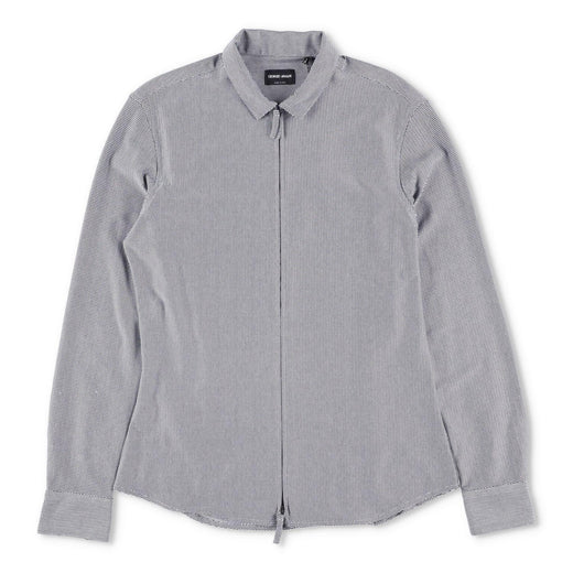 Giorgio Armani Slim-Fit Zip-Up Shirt