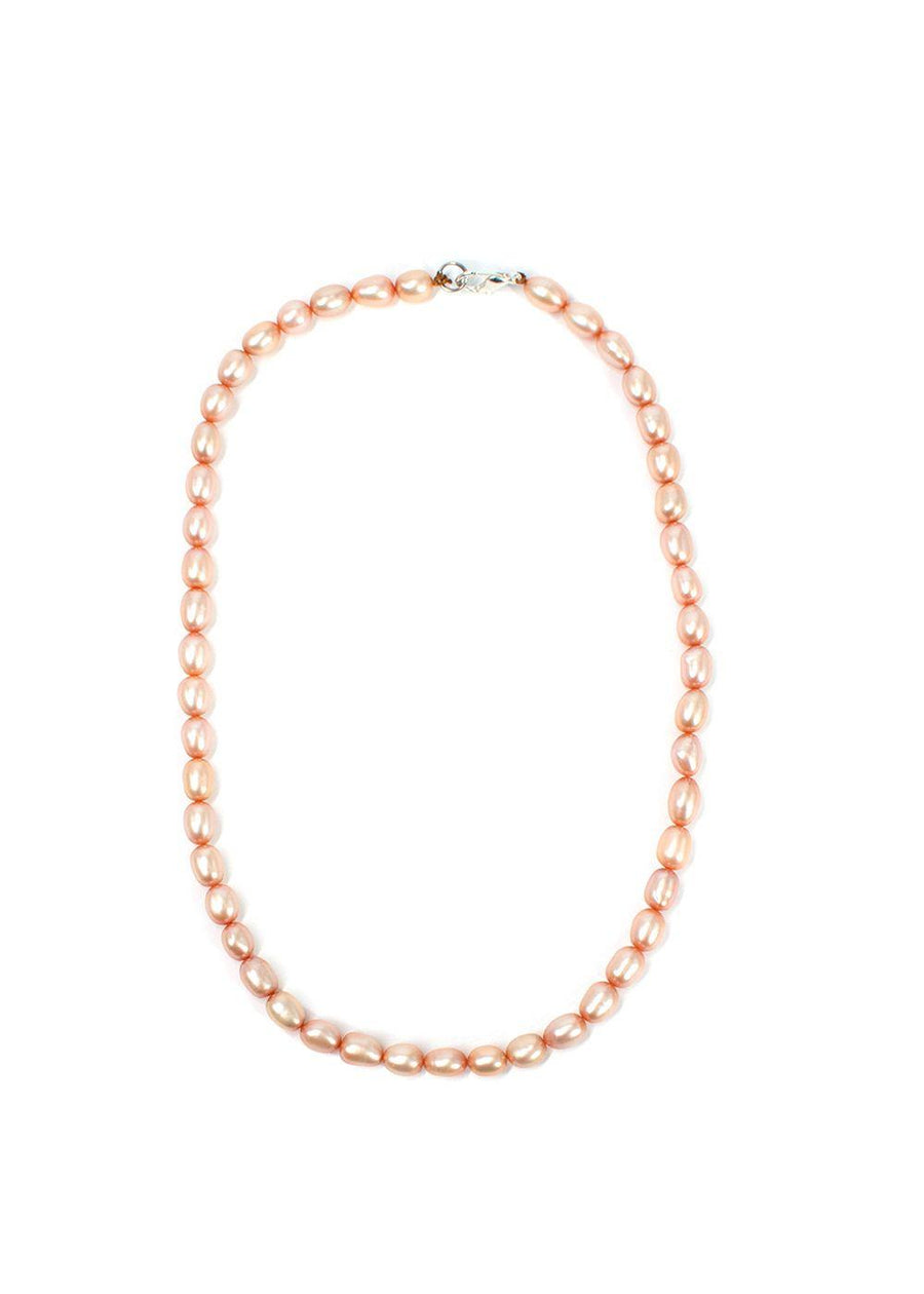 Bespoke Pink Freshwater Pearl Necklace