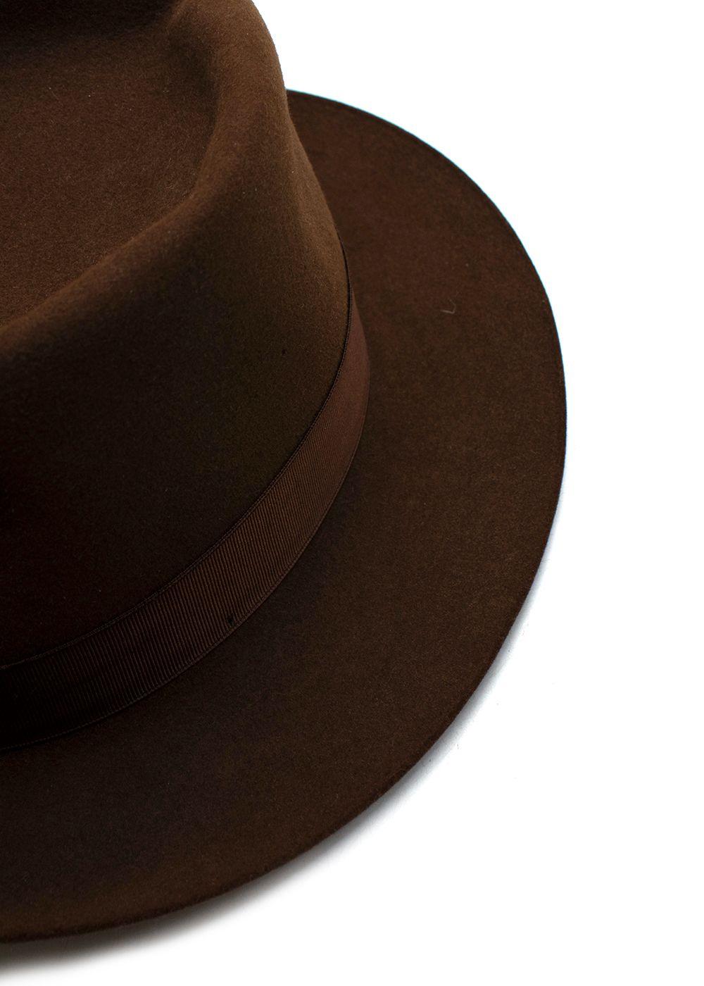 Motsch Paris Brown Trilby Hat