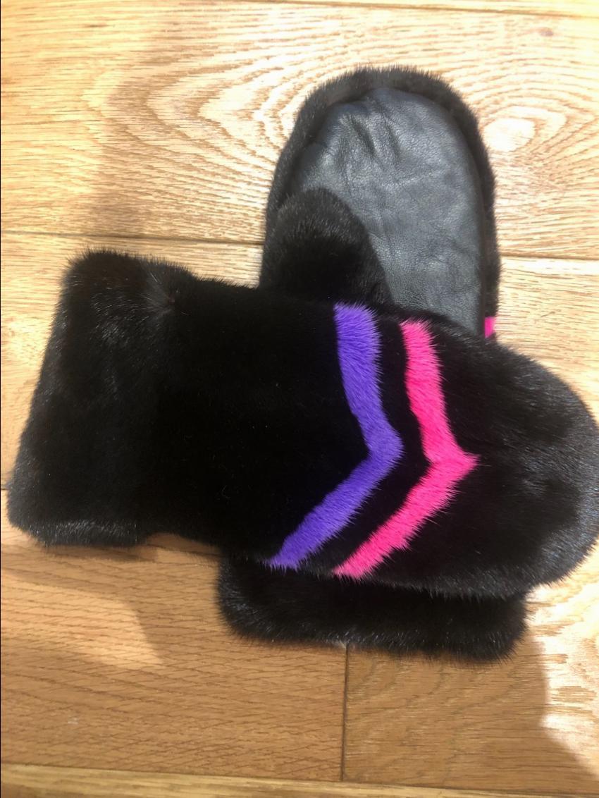 Bespoke Mink fur mittens