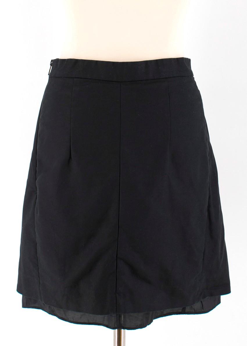 Acne Black Hayworth Mini Skirt