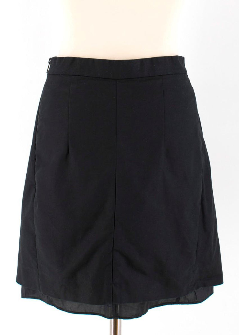Acne Black Hayworth Mini Skirt