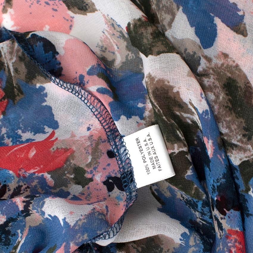 Misa Los Angeles Multi-coloured Floral Pattern Dress