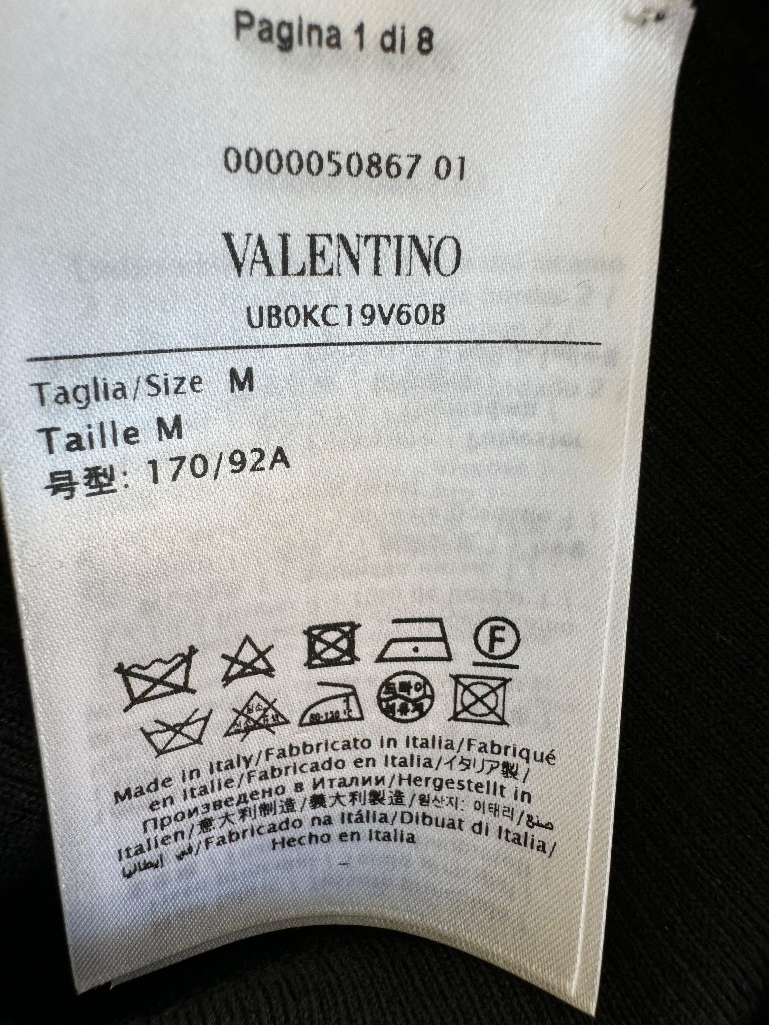 Valentino Garvani Black Sequin Embellished Turtleneck Jumper