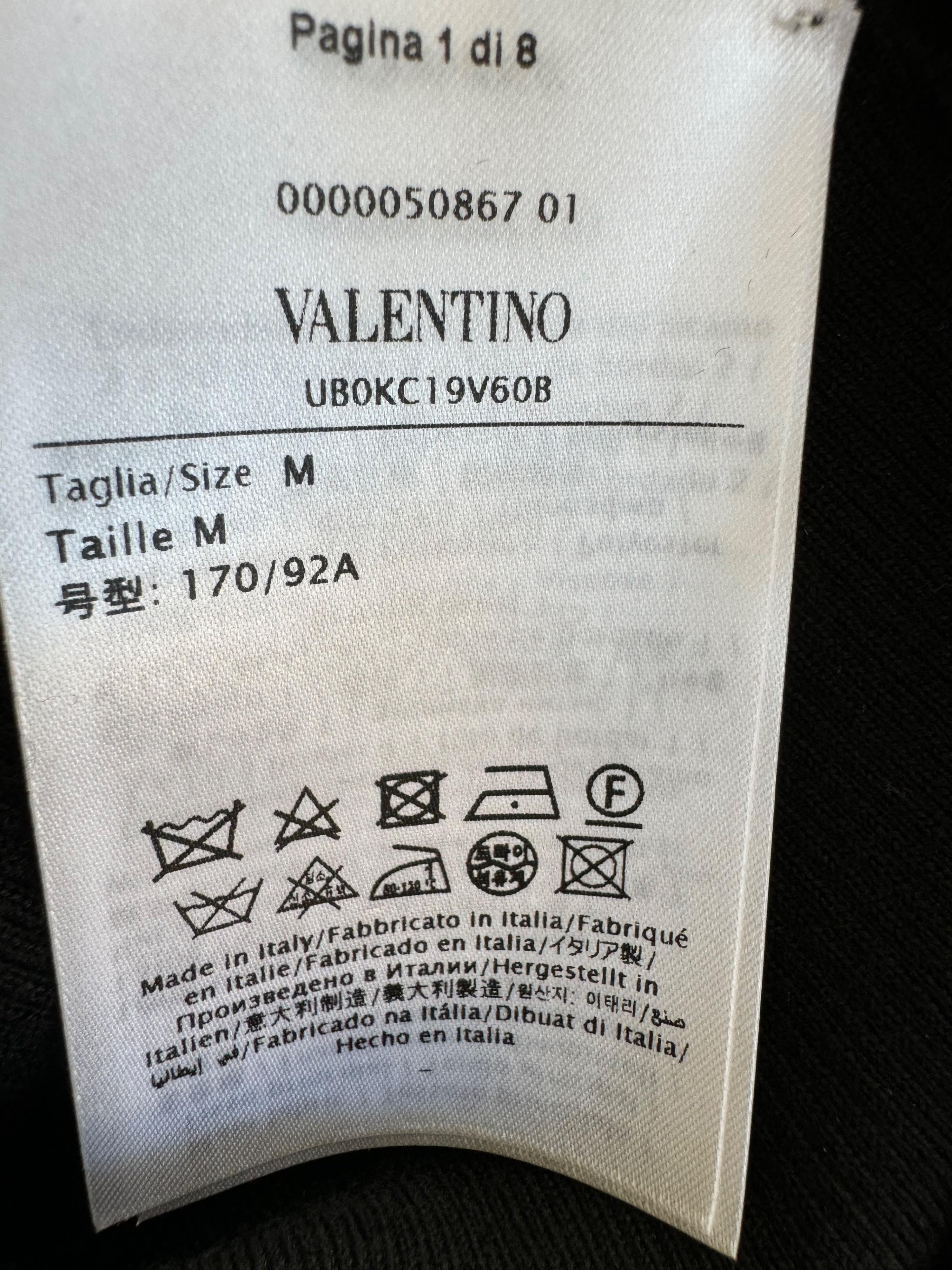 Valentino Garvani Black Sequin Embellished Turtleneck Jumper