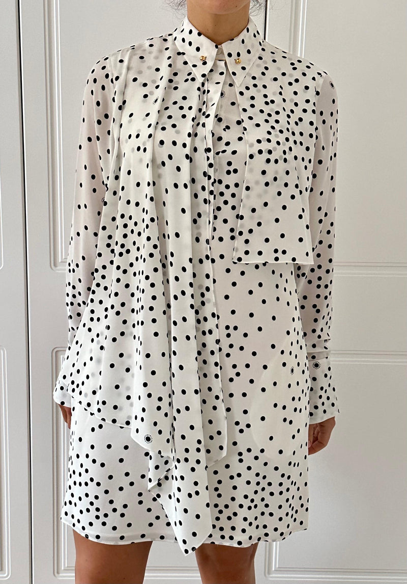 Stella McCartney Polka Dot Shirt Dress