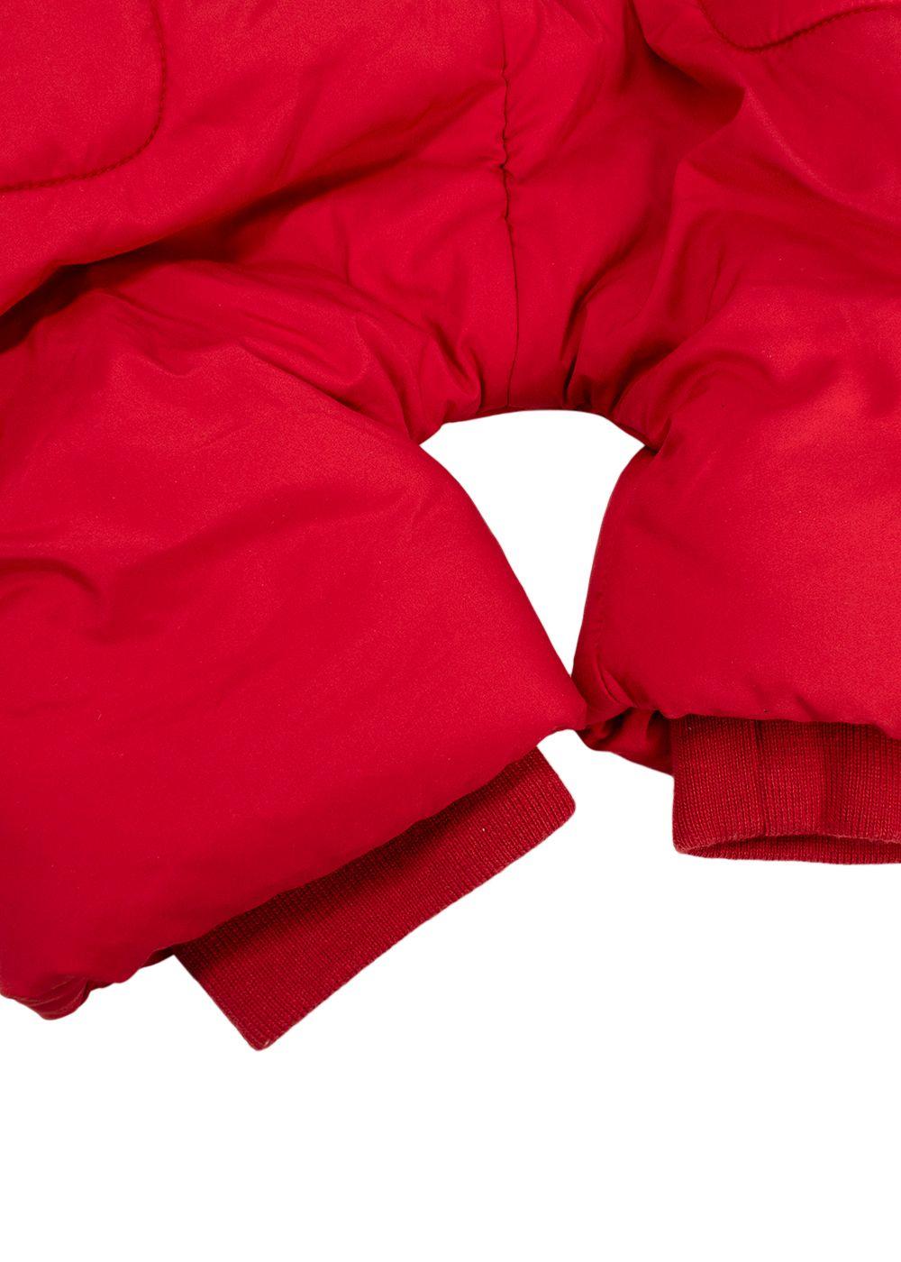 The Animals Observatory Red Baby Snowsuit