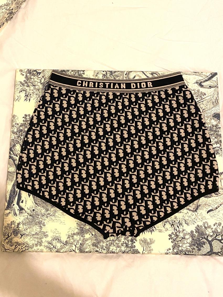 Dior Oblique Technical Cotton Shorts