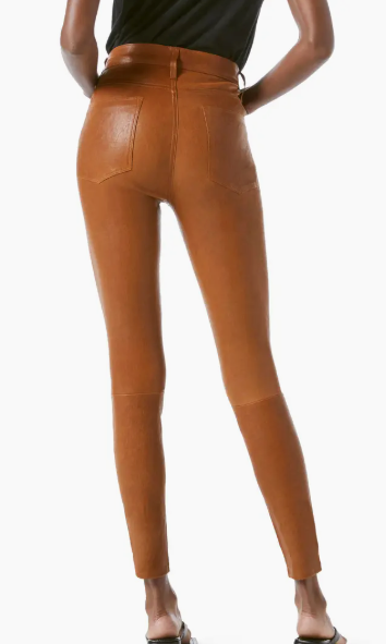 Frame Le High Skinny Leather Jeans