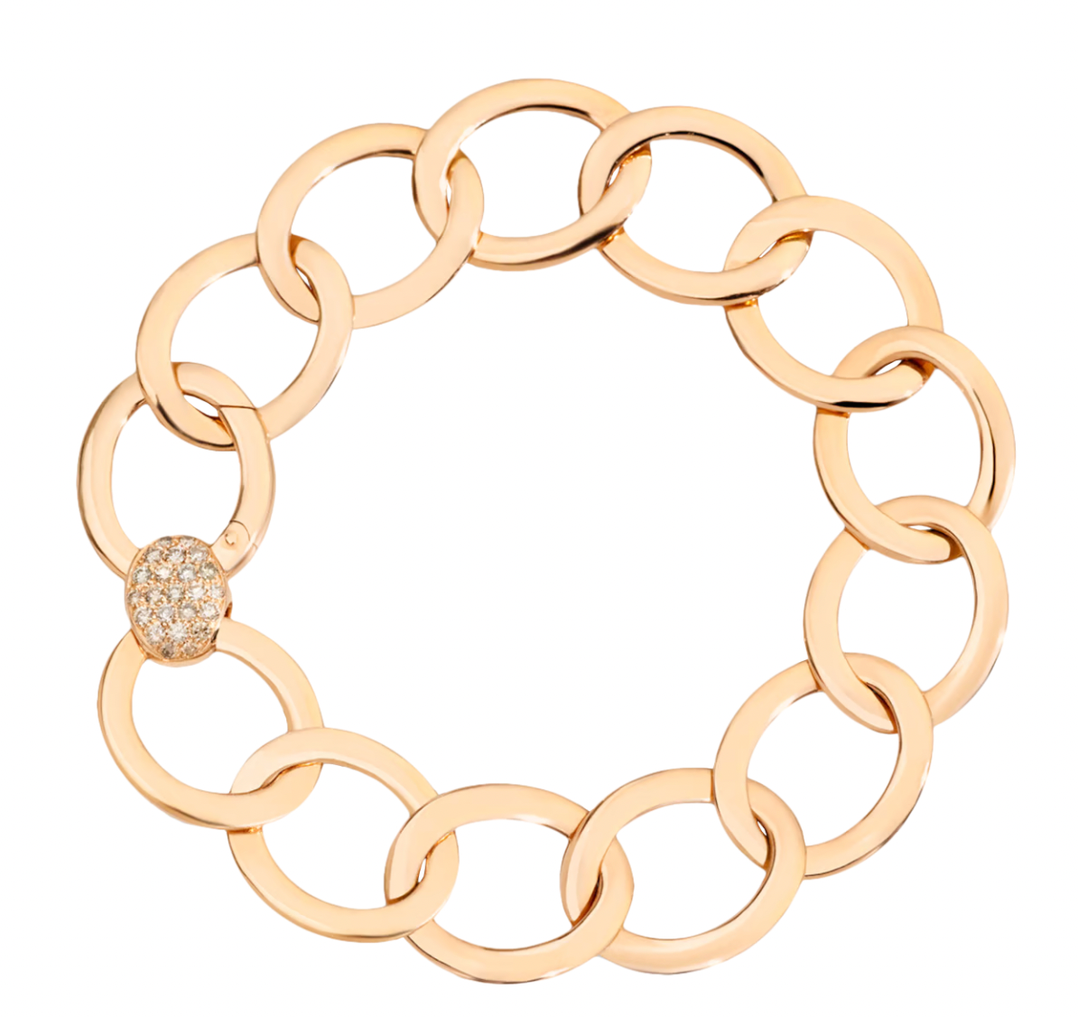Rose Gold Brera 1.3 Carat Diamond Bracelet