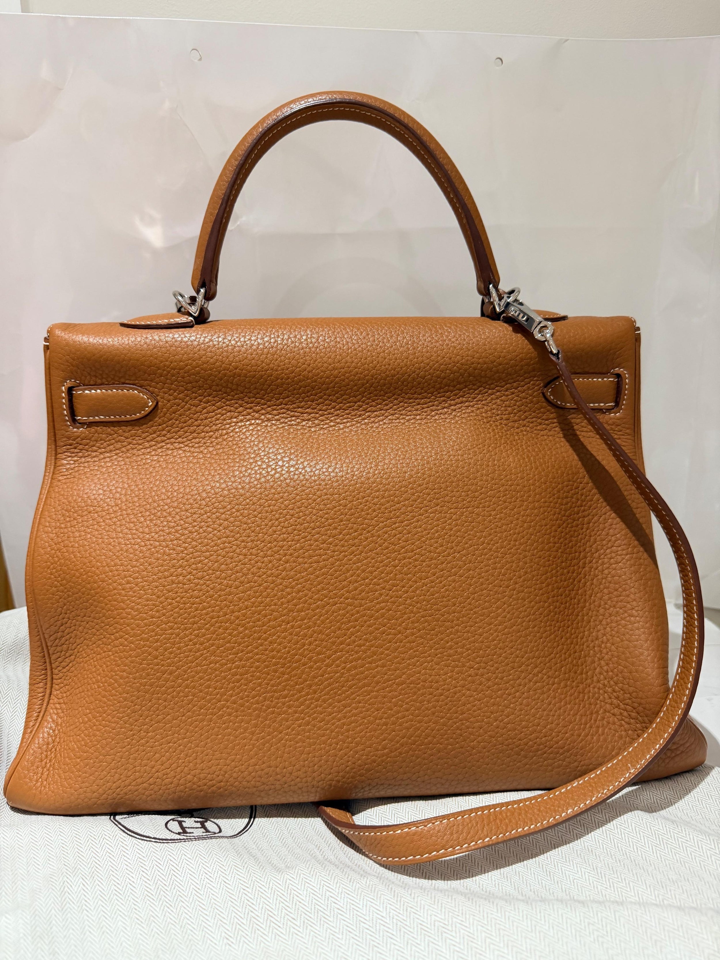 Hermes Gold Togo Kelly 35