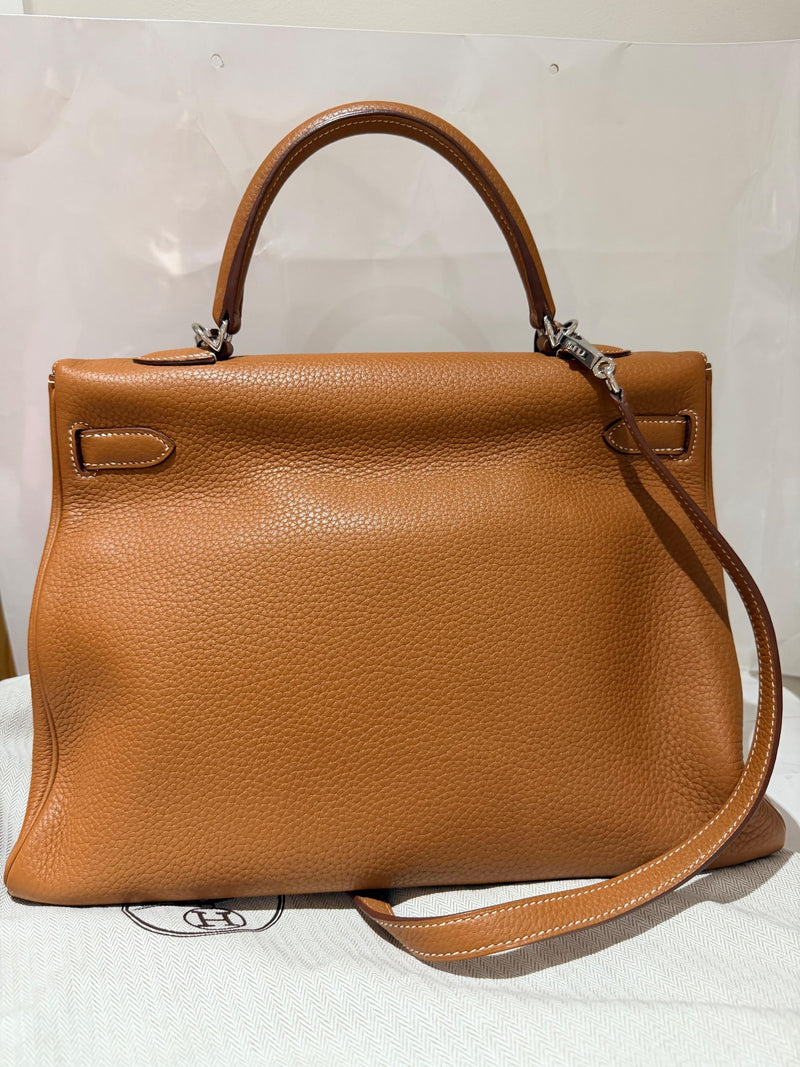 Hermes Gold Togo Kelly 35