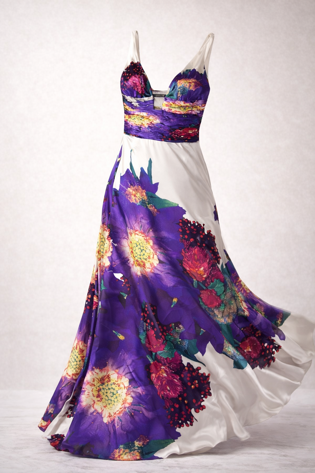 Roberto Cavalli vintage silk evening dress
