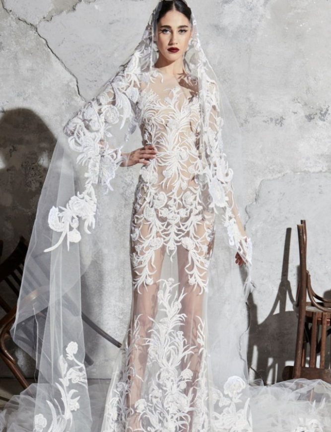 Off White Fabiana Bridal Gown