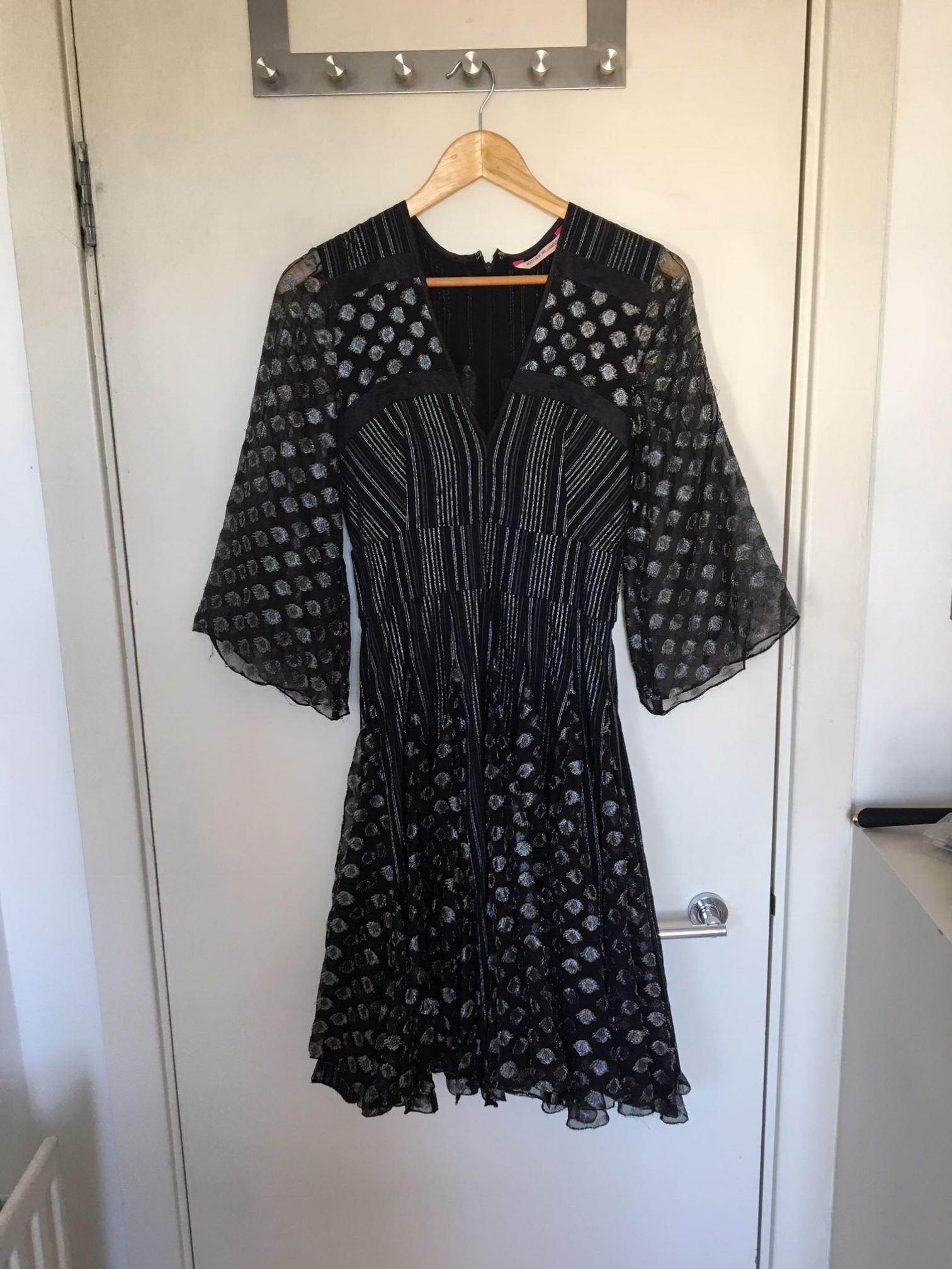Matthew Williamson Lurex Belted Dress