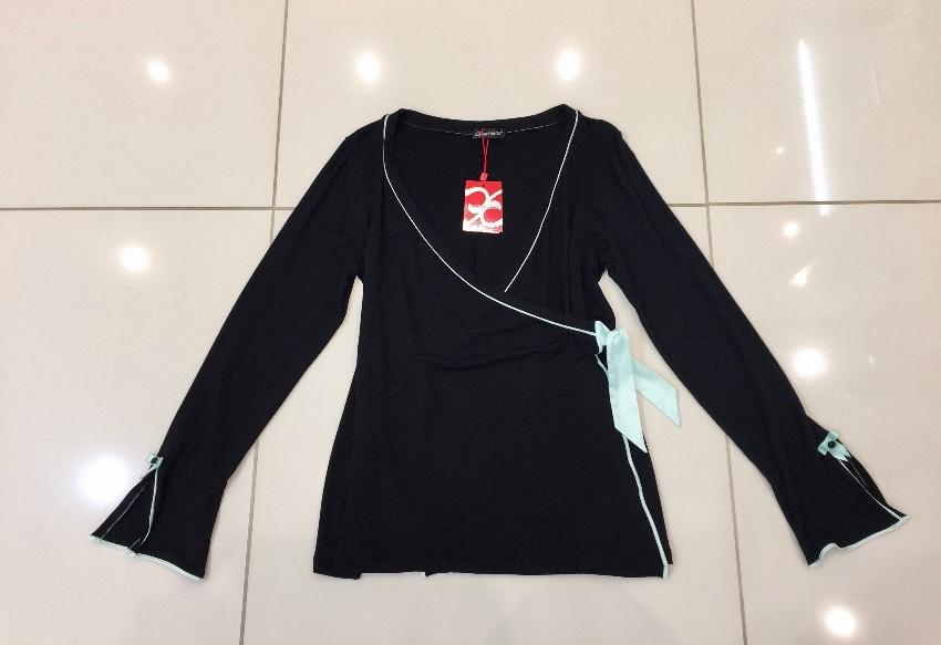 Cotton Club Couture Black & Mint Green Lounge Pyjama
