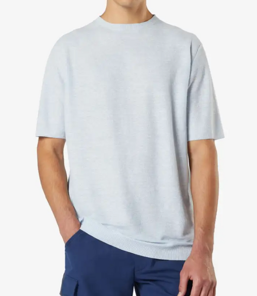 Sease Linen-Cotton Blend Knit T-Shirt