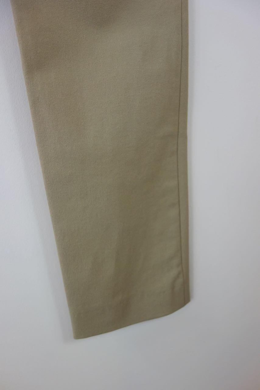 Light Beige Tailored Trousers