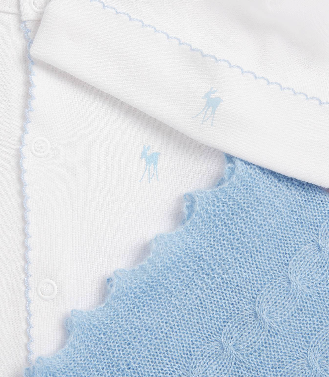 G.H. Hurt&Son Kids All-in-One, Hat and Shawl Set (0-3 Months)