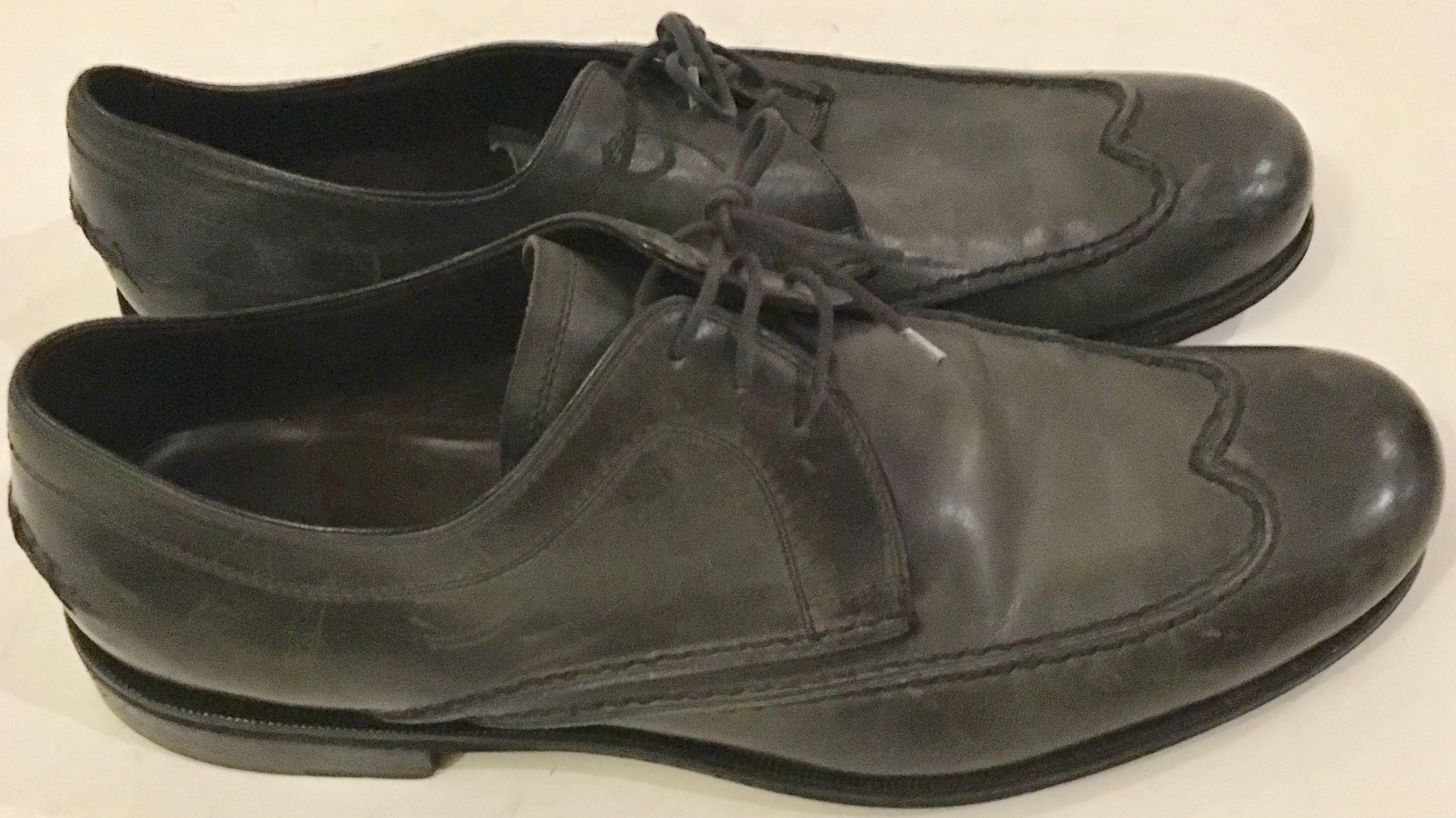Bottega Veneta  black mens brogues
